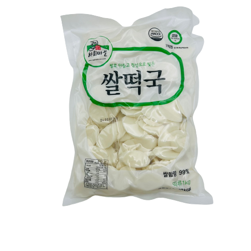 하회마을 쌀떡국떡 1kg : 든든푸드
