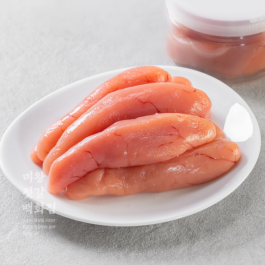 미왕젓갈백화점 강경 젓갈 저염 명란젓 500g, 1개 : 미왕젓갈백화점 강경본점