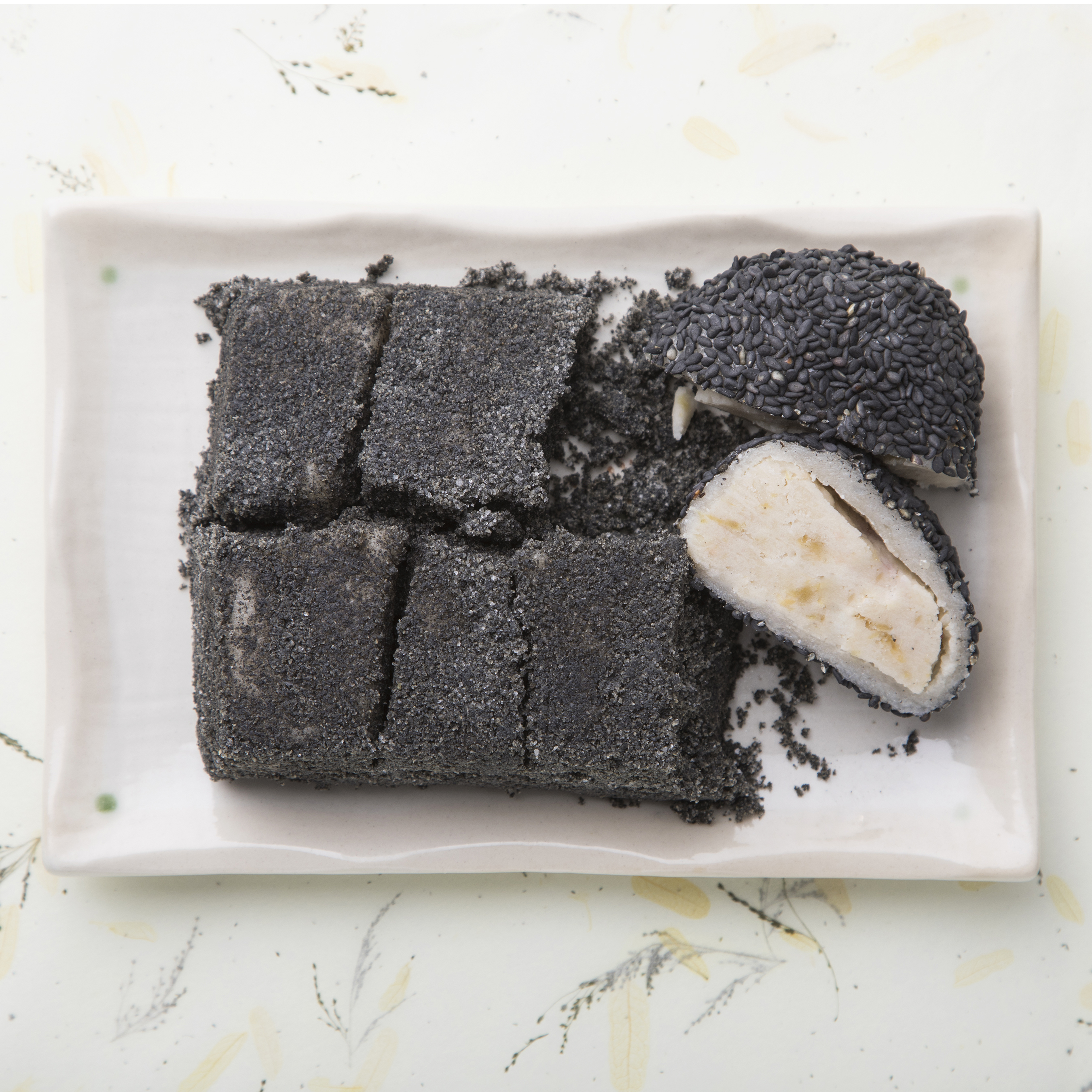 도담떡 흑임자 인절미 1kg : 서초 도담
