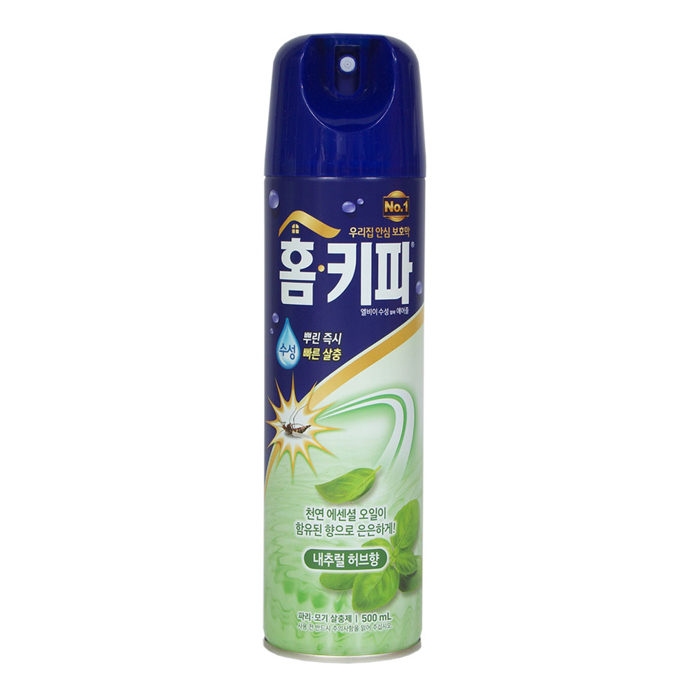 홈키파 허브향 에어졸 500ml : 티앤케이
