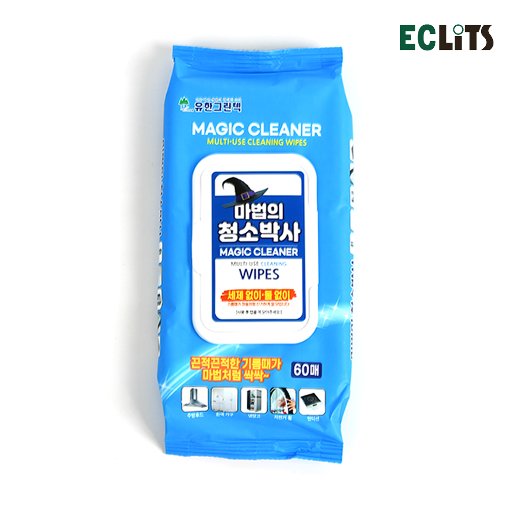 마법의 청소박사 60매 캡형 : 에클리츠 ECLITS
