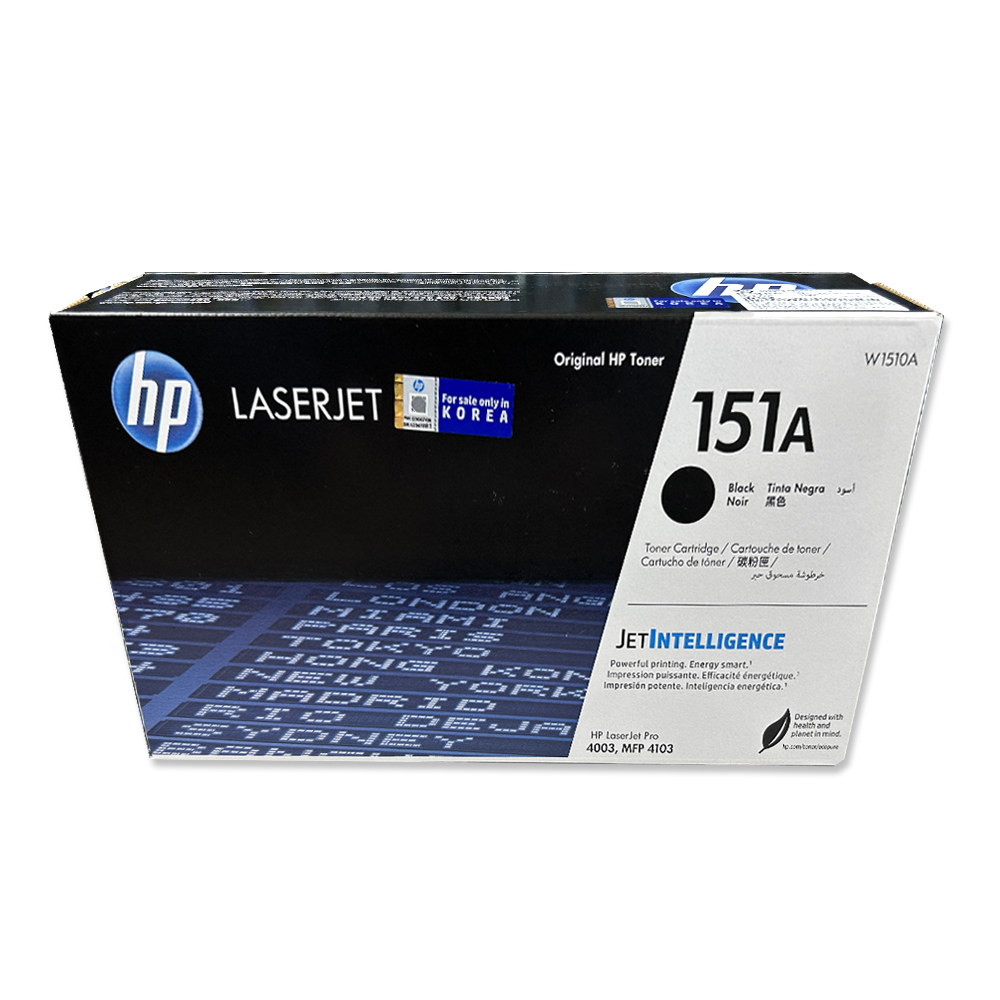 HP 151A 정품토너 W1510A 4003dn 4103fdn 4103fdw : 잉크토너몰 덕우
