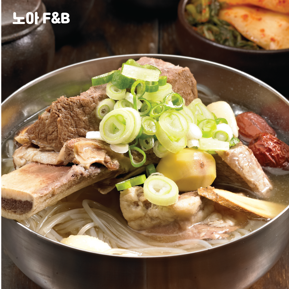 노아F&B)왕갈비탕 살이많은 왕갈비 2대 (1인분) 800g : 노아에프엔비