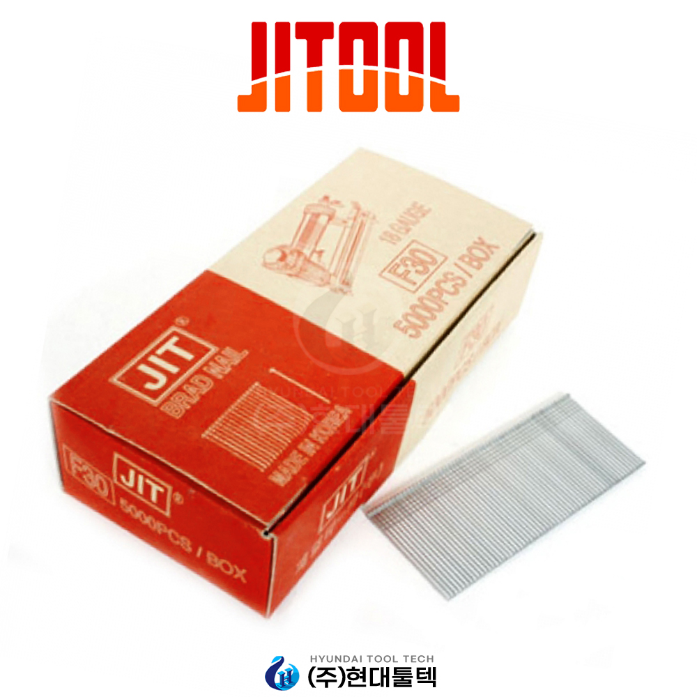 제일타카 일자형 10mm 목재 작업용 타카핀 F10 1갑 5000pcs 에어탁카 F-30 : 현대툴텍
