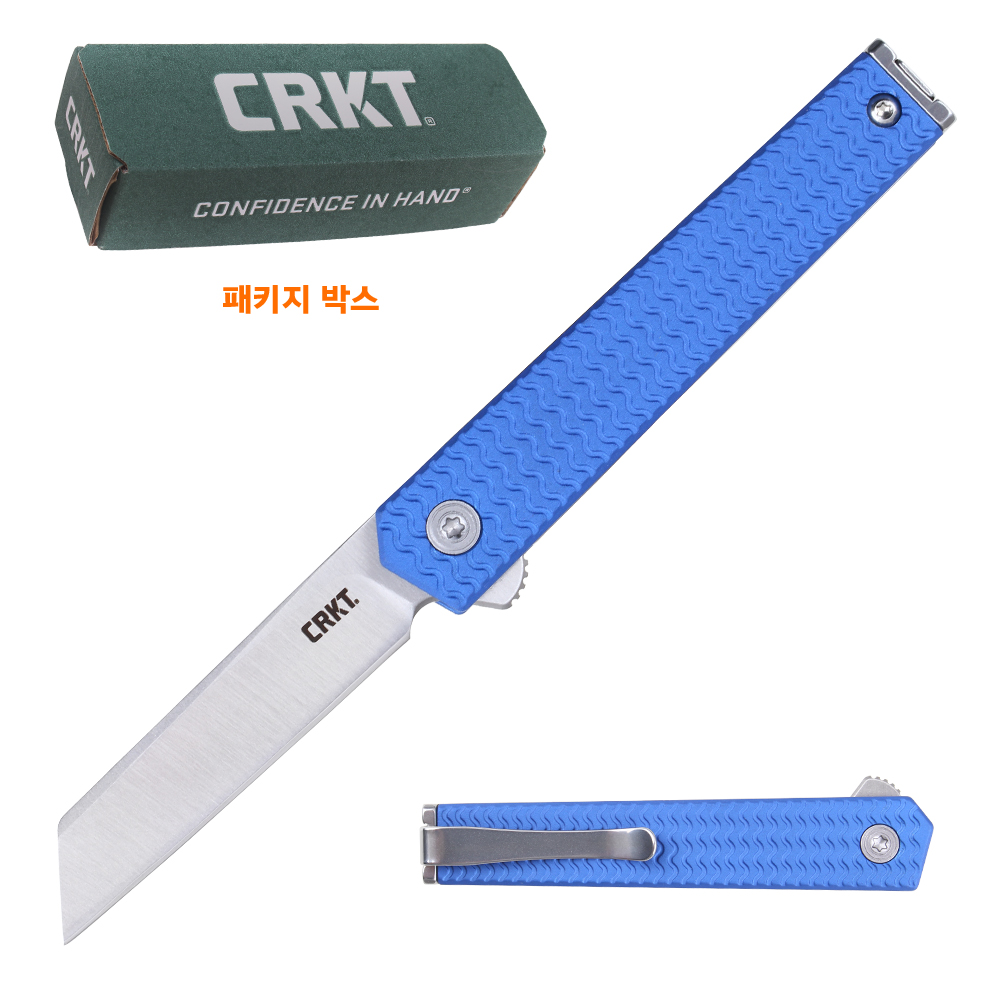 CRKT 나이프 정식수입 CEO 마이크로플리퍼 7081 폴딩 캠핑칼 EDC 포켓 공구접이식 : 고아웃도어