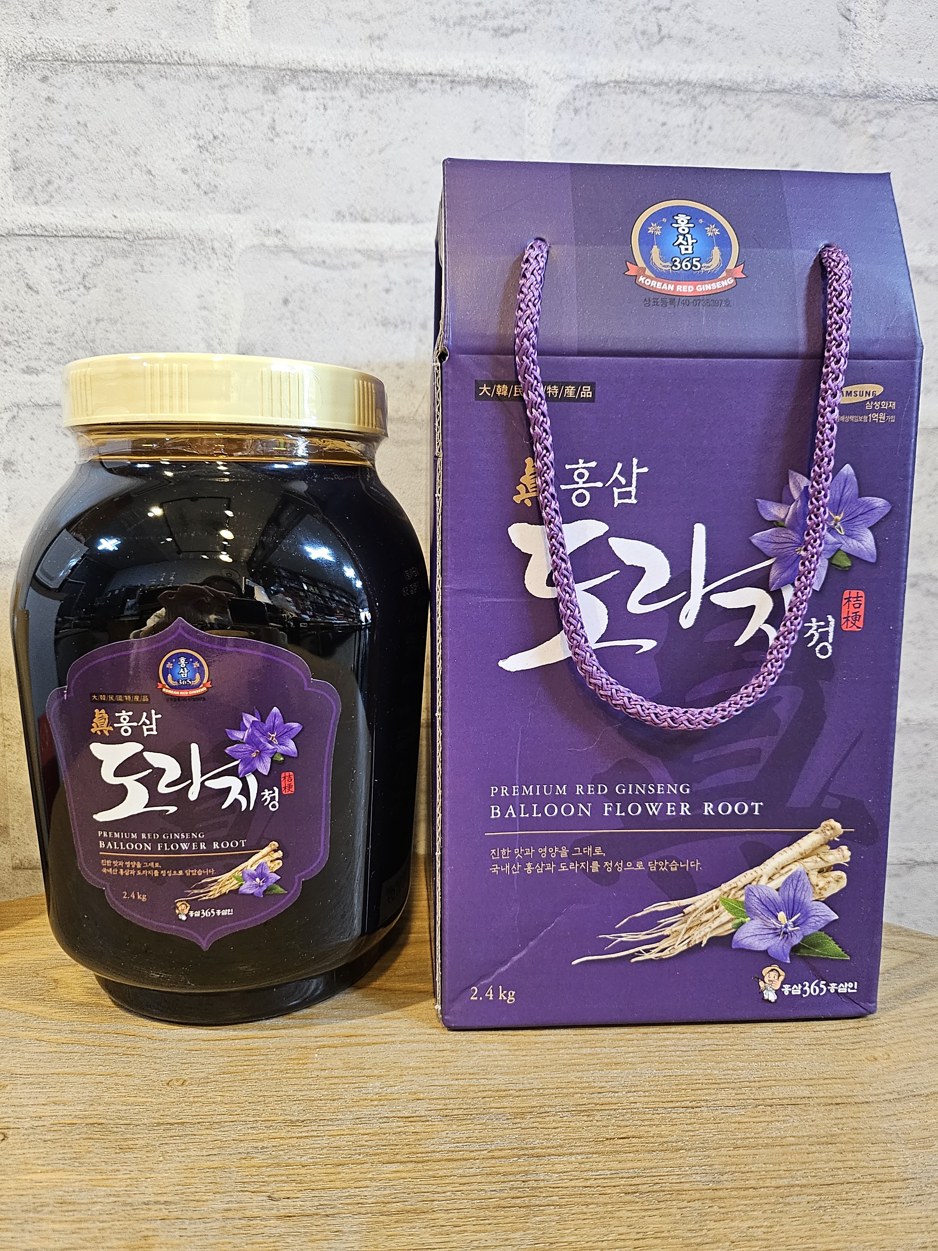 금산홍삼도라지청2.4kg : 홍삼이랑인삼이랑