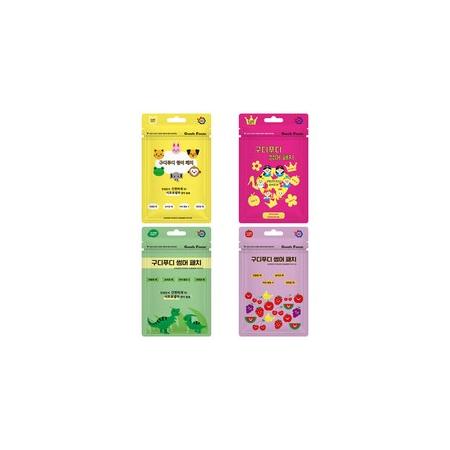 구디푸디 유아용 썸머패치 밴드 스티커 18p 세트 혼합색상 4개 혼합색상 × : 고메즈유통