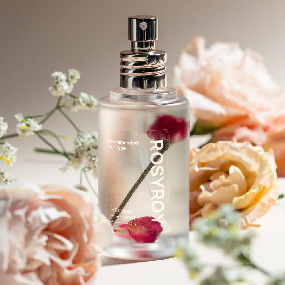 로지로이 뿌리는 헤어 에센스 오일 50ml PDRN 단백질 폴리쉬 퍼퓸 : 로지로이 - ROSYROY
