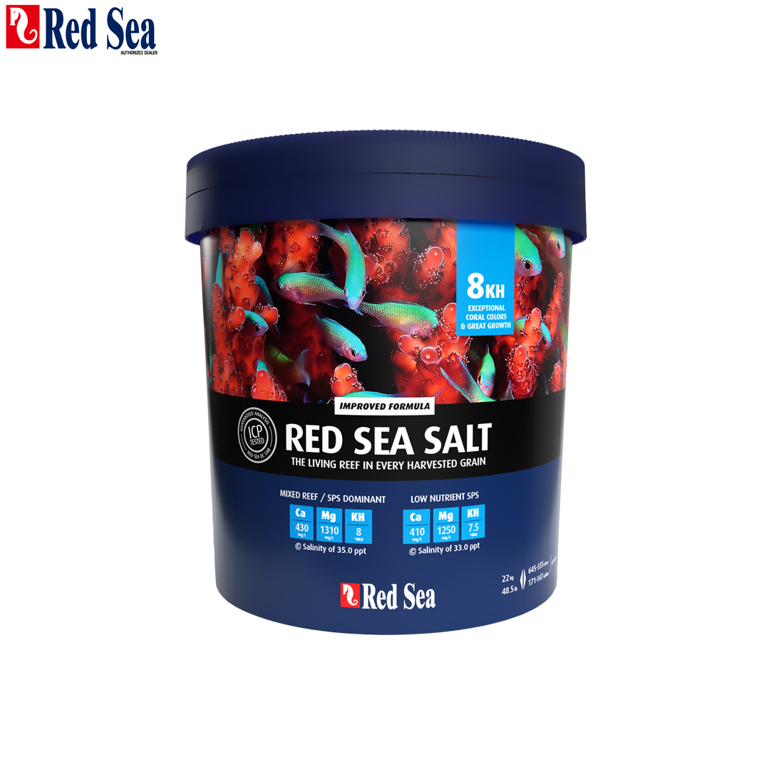 레드씨 Redsea 솔트 해염 해수염 레드시 산호 수족관 해수어항 소금 7kg : 제이케이리테일
