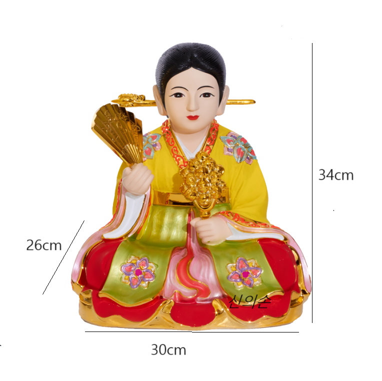 1자 대신 신령불상 : 신의손