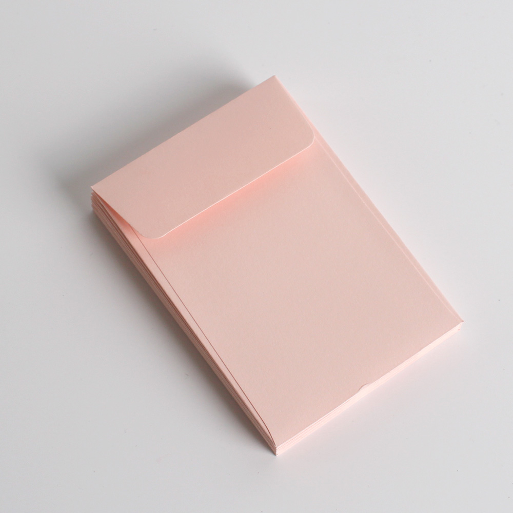 95x65mm 세로형 밍크지 미니봉투 보증서 증명사진 스튜디오 명함 쥬얼리 쿠폰 50p : 페이퍼벨라