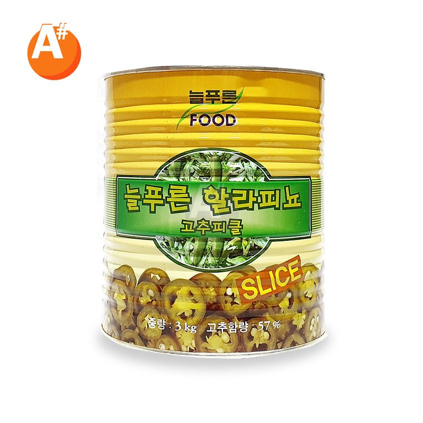 늘푸른식품 할라페뇨 3Kg : 에이샵
