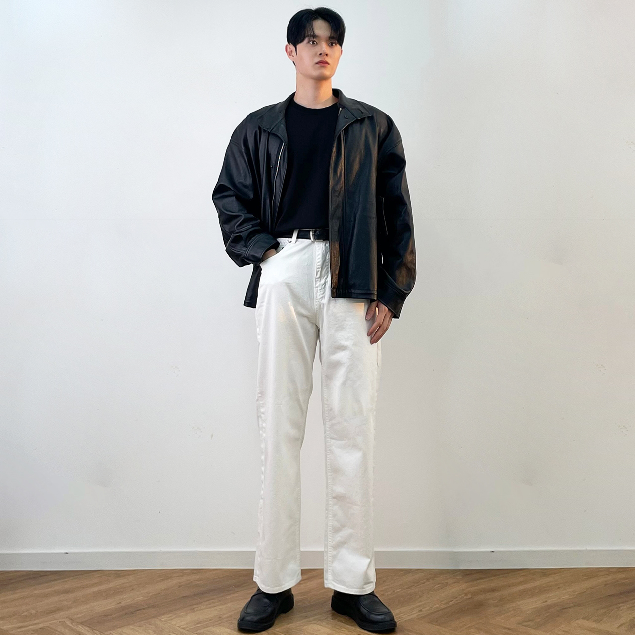 남자통바지 백바지 빽바지 : 남친네