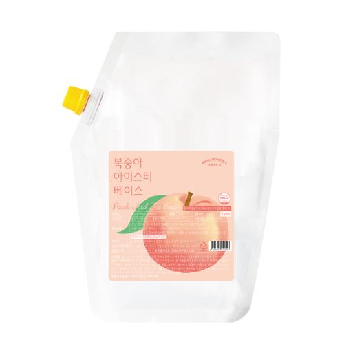 서울팩토리 복숭아 아이스티 베이스 2kg : 블루웨이브커피