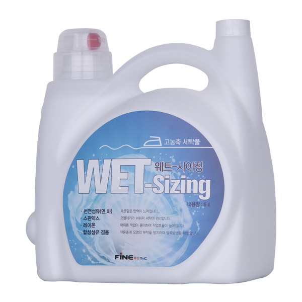 화인tnc 웨트사이징 6L 세탁풀 다림풀 : 세탁재료백화점