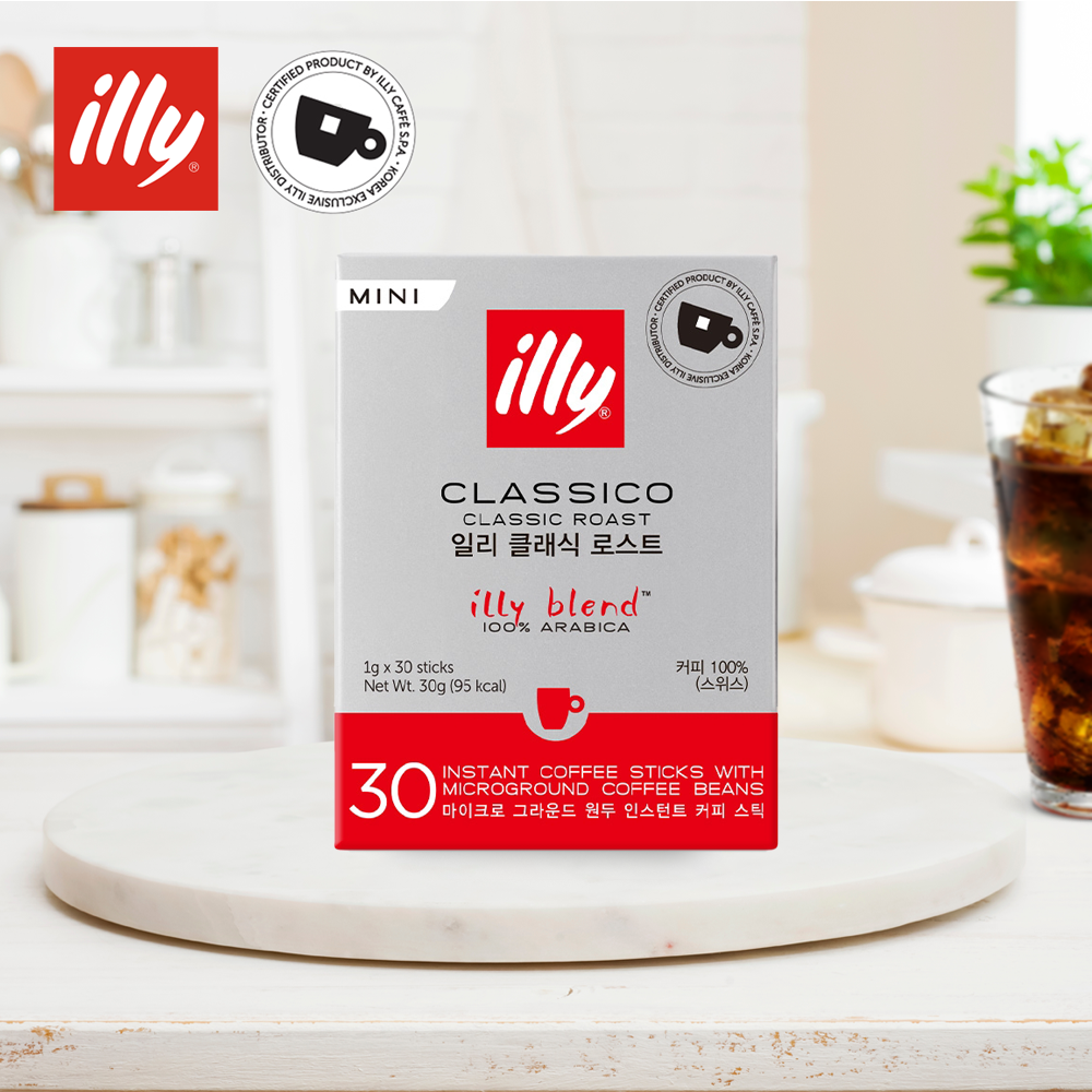 일리 인스턴트 스틱 커피 클라시코 미니 30입 : illy store