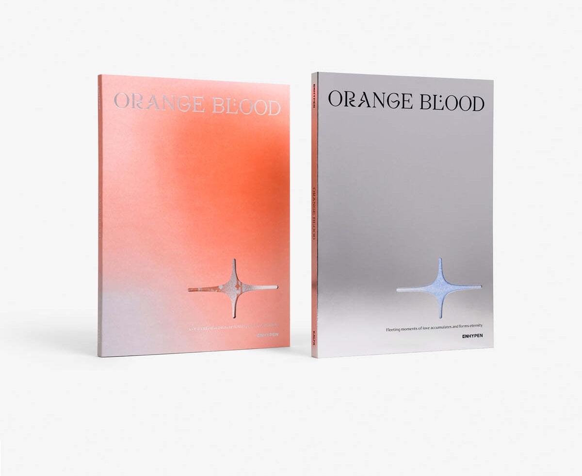 미개봉 새상품 엔하이픈 오렌지 블러드 ORANGE BLOOD 2종중 1종랜덤 : formaholik