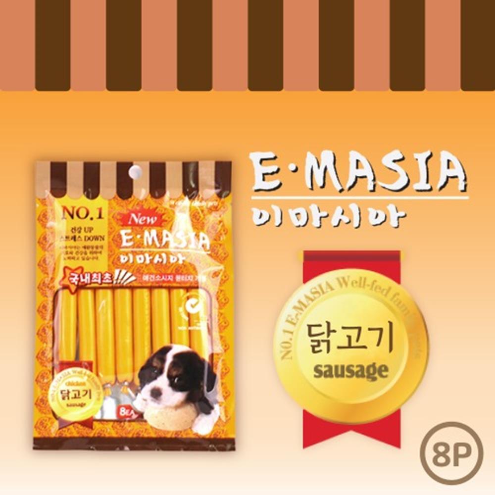 댕댕이 몸에 해롭지않은 저염분 치킨소시지 8p 7개 습식간식 : ONL컴퍼니