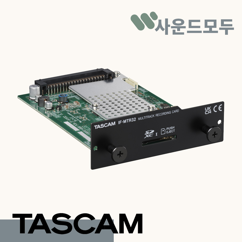 TASCAM IF-MTR32 타스캠 소니뷰 32채널 멀티 트랙 레코딩 카드 : 사운드모두