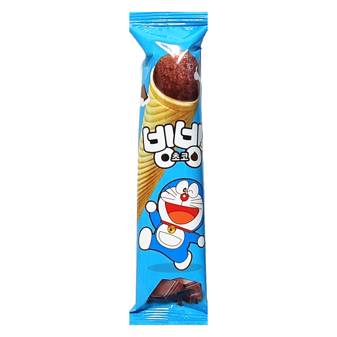 빙빙 도라에몽 아이스콘 초코맛 53.4g x 20개 (1박스) : 진이네간식