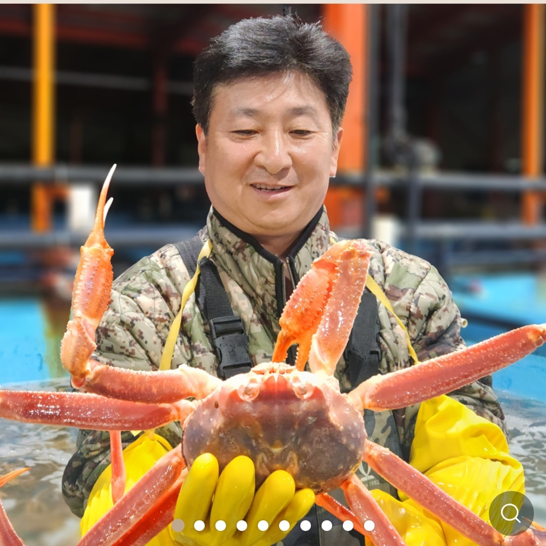 [수율보장] 동해사모님 러시아대게 박달대게 마가단 활대게 선어 자숙 대게 3kg : 동해사모님
