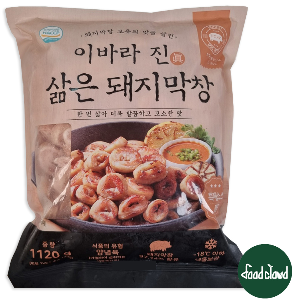 대구 달구벌 이바라 진 삶은돼지막창 [1.12kg+1.12kg (소스포함)] : 푸드클라우드
