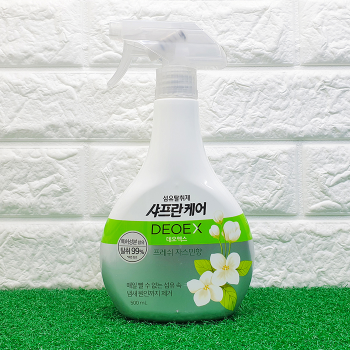 샤프란케어 데오엑스 섬유탈취제 프레쉬 자스민향 500ml /섬유탈취 : 마켓윌유즈