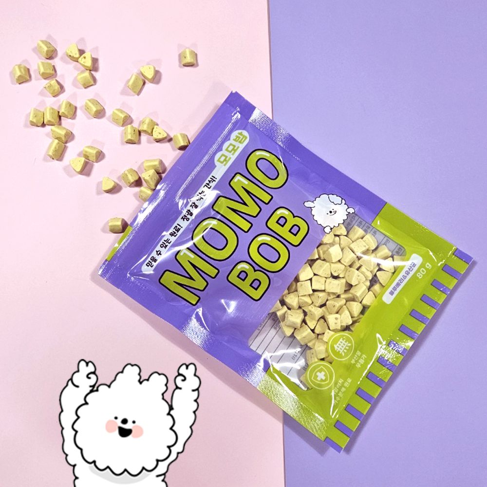 2+1밥안먹는강아지 치즈 간식 푸들 말티즈 간식 가수분해간식 블루베리&유산균 80g : 이드몽