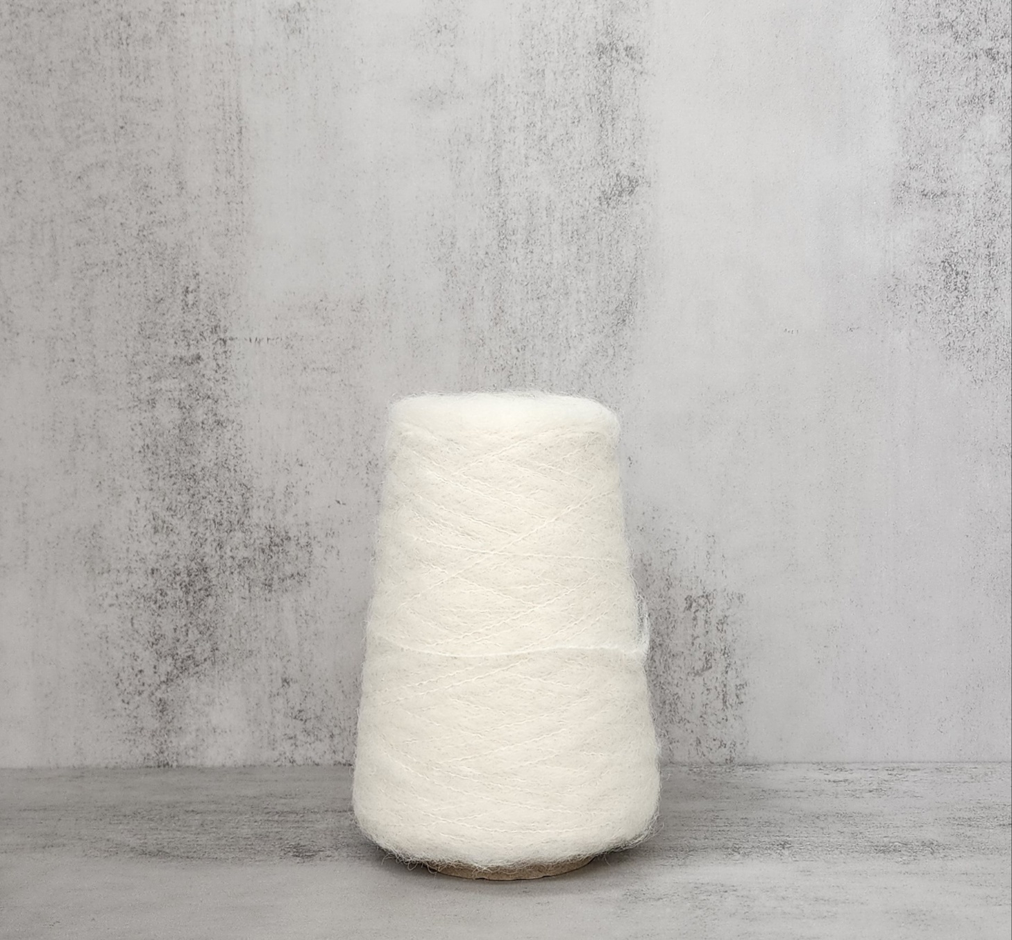 이태리 알파카80% 헤어 아이보리 340g : 비바진 콘사