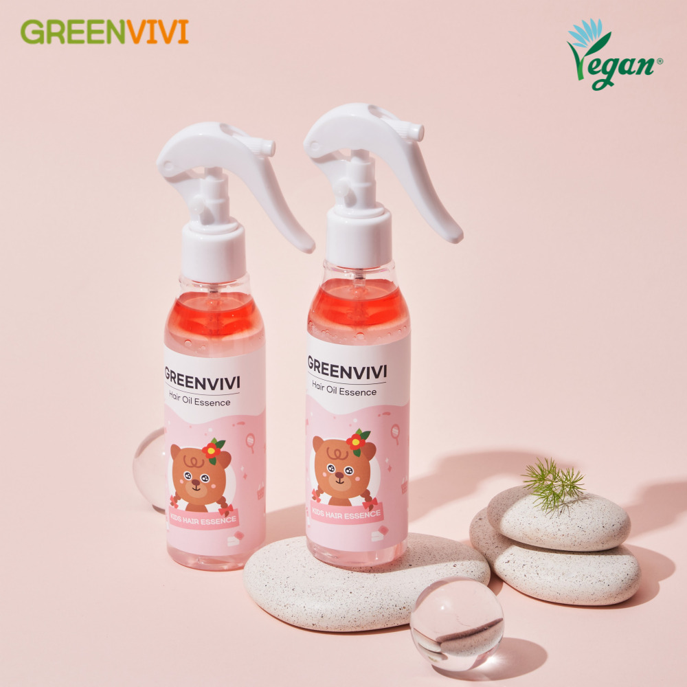 [그린비비] 키즈 유아 어린이 비건 헤어에센스 3SET 비건 헤어미스트 : Greenvivi
