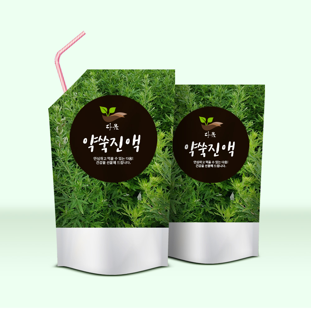 약쑥 진액 토종 약쑥 즙 산청 산약초꾼 60포 1박스 지리산 다옴 : 지리산 다옴