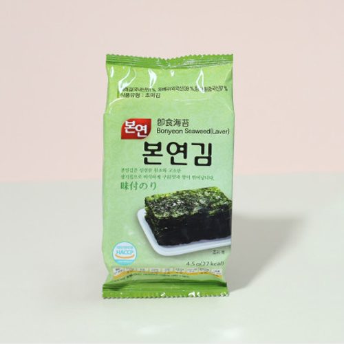 [담짜몰/본연김/김선물세트] 도시락김 36봉/재래김/구운김 : 담짜몰