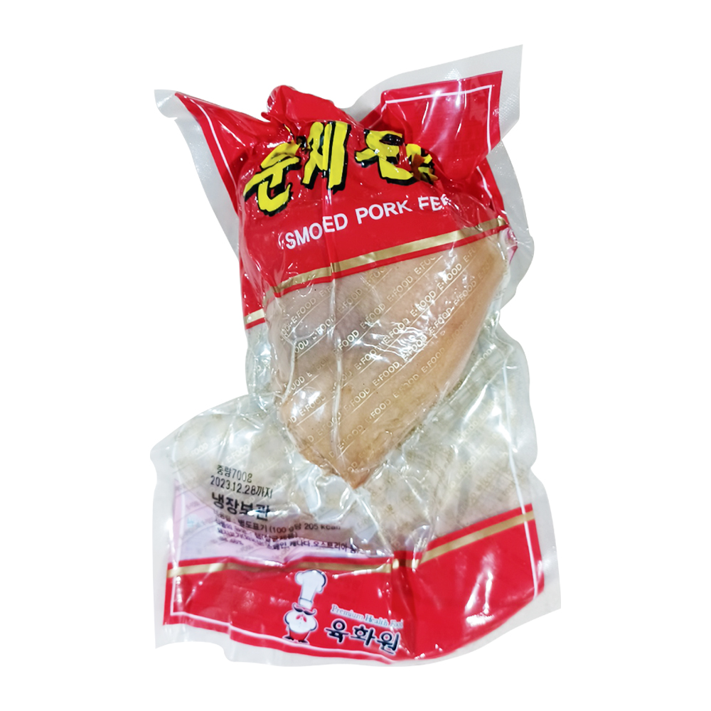 육화원 훈제족발 700g : 폼푸드