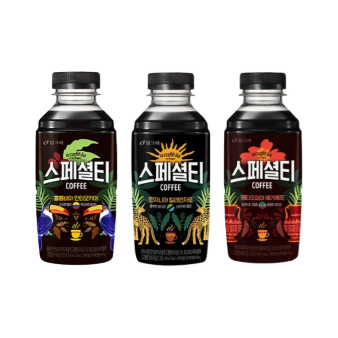 아카페라 스페셜티 에티오피아 예가체프 탄자니아 콜롬비아 460ml 20개 2박스 40개 : GO BAND