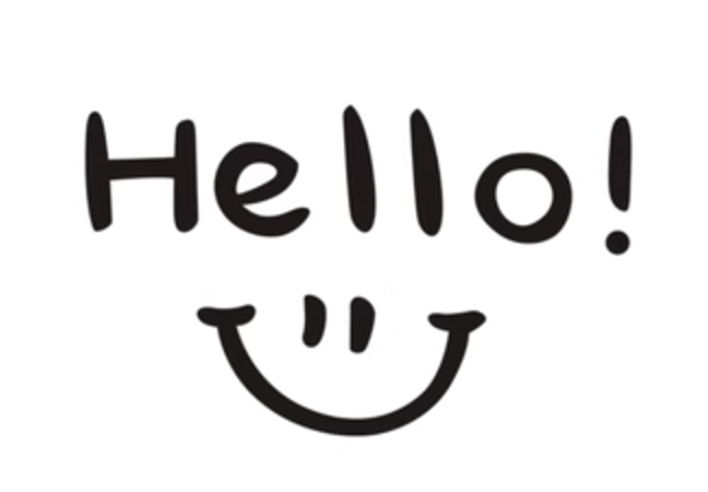 카페 인테리어 시트지 스티커 감성 문구 헬로 HELLO 시트지 : 츄티커