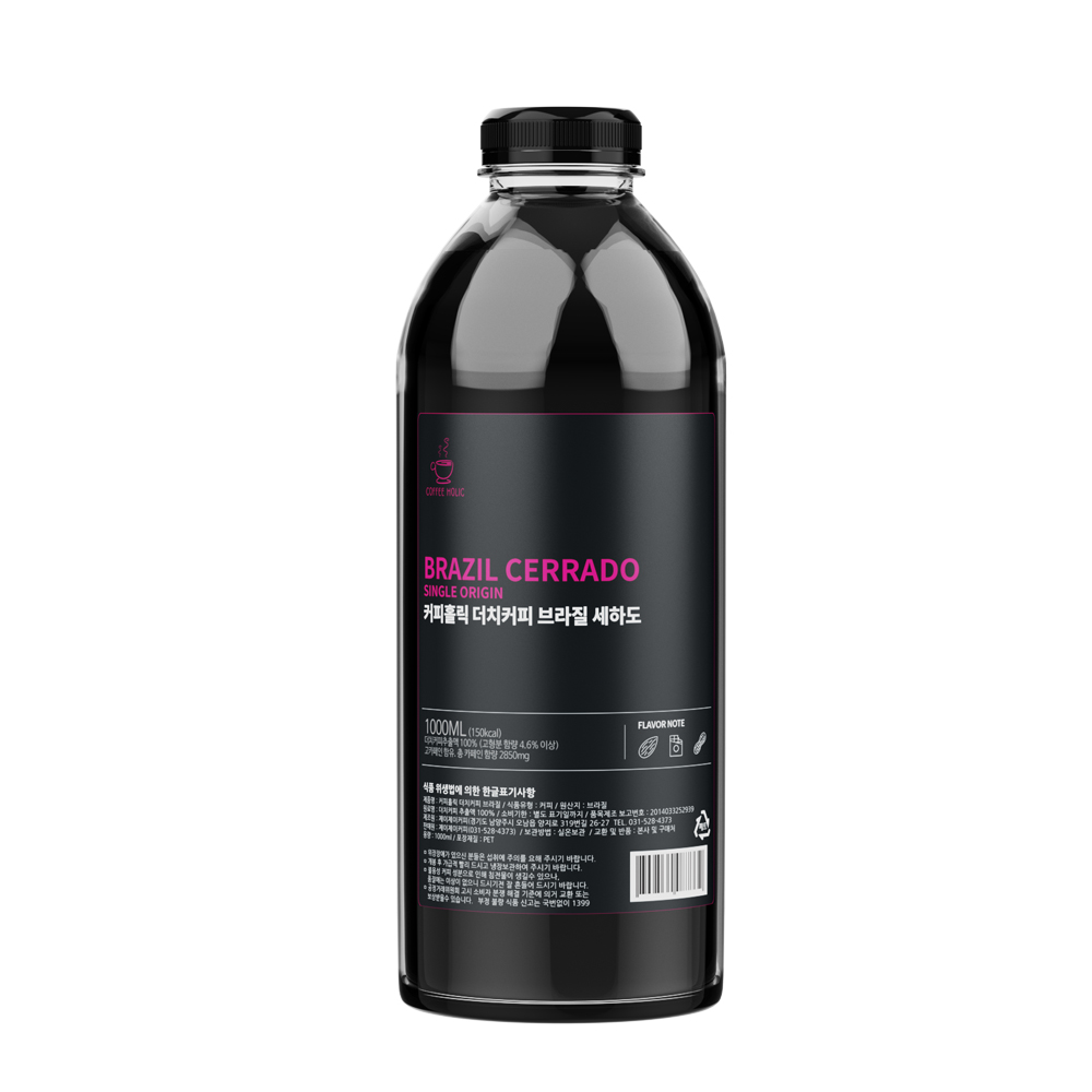 커피홀릭 더치커피 원액 콜드브루 브라질 세하도 1000ml 외 8종 : 커피홀릭