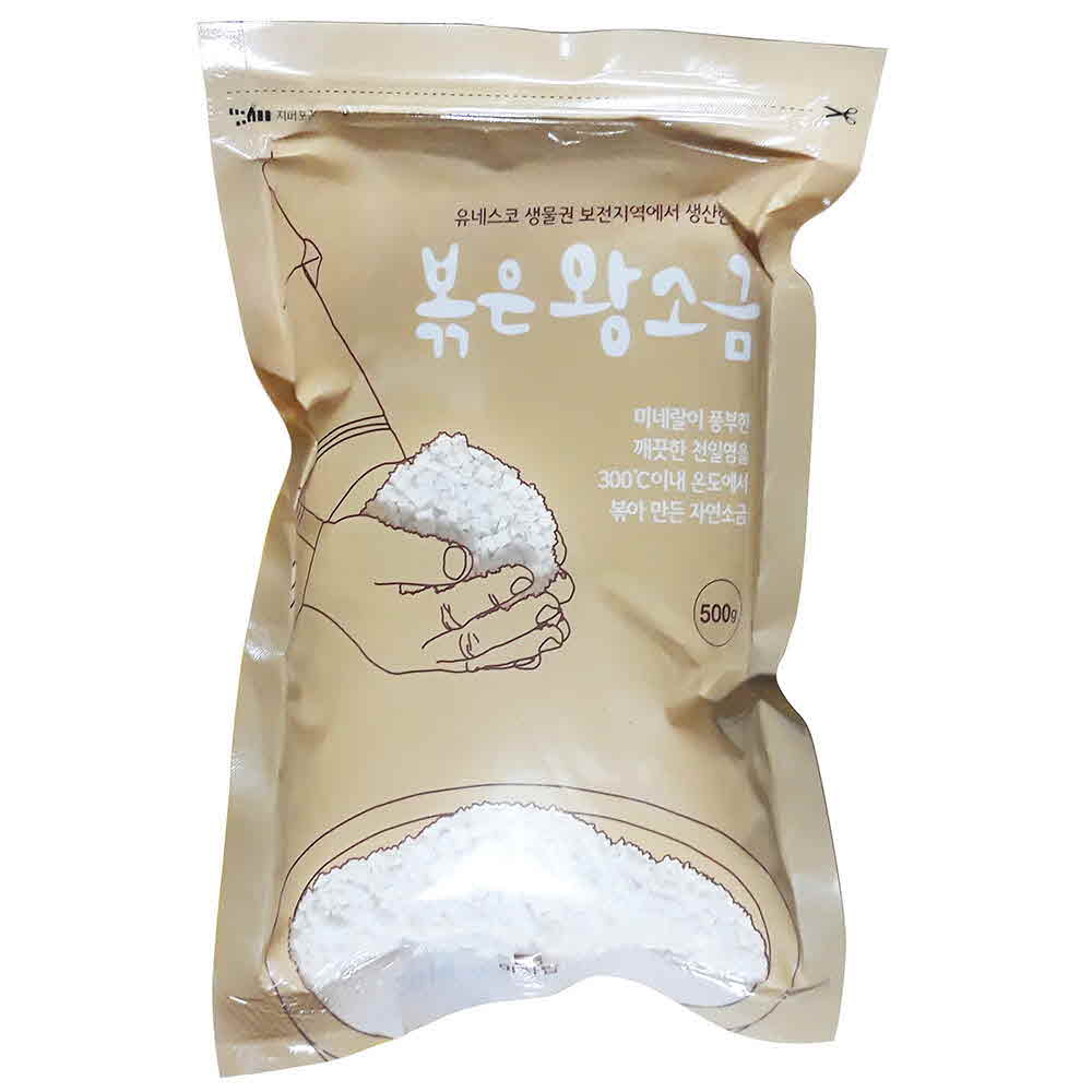 마하탑 초록섬 볶은 왕소금 500g : 이강산닷컴