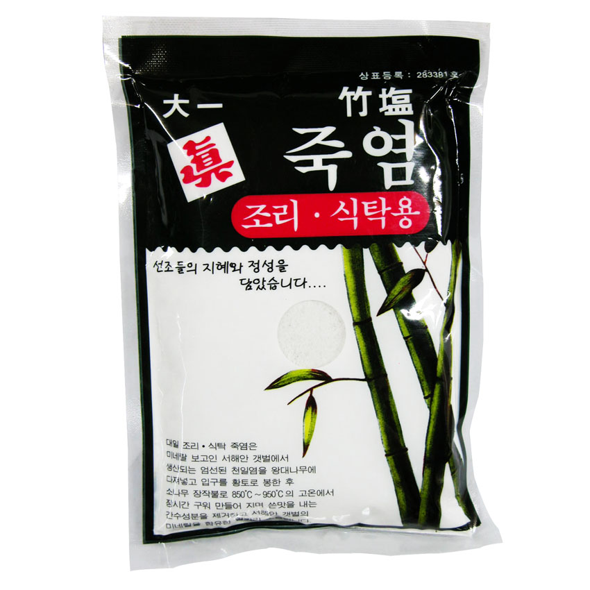 대일물산 대일 대일진 1회 구운 요리 조리 식탁용 죽염 250g : 이강산닷컴