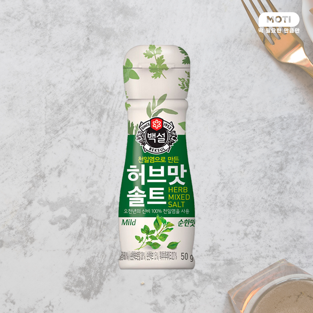 모티마켓 백설 허브맛솔트 50g : 모티마켓moti