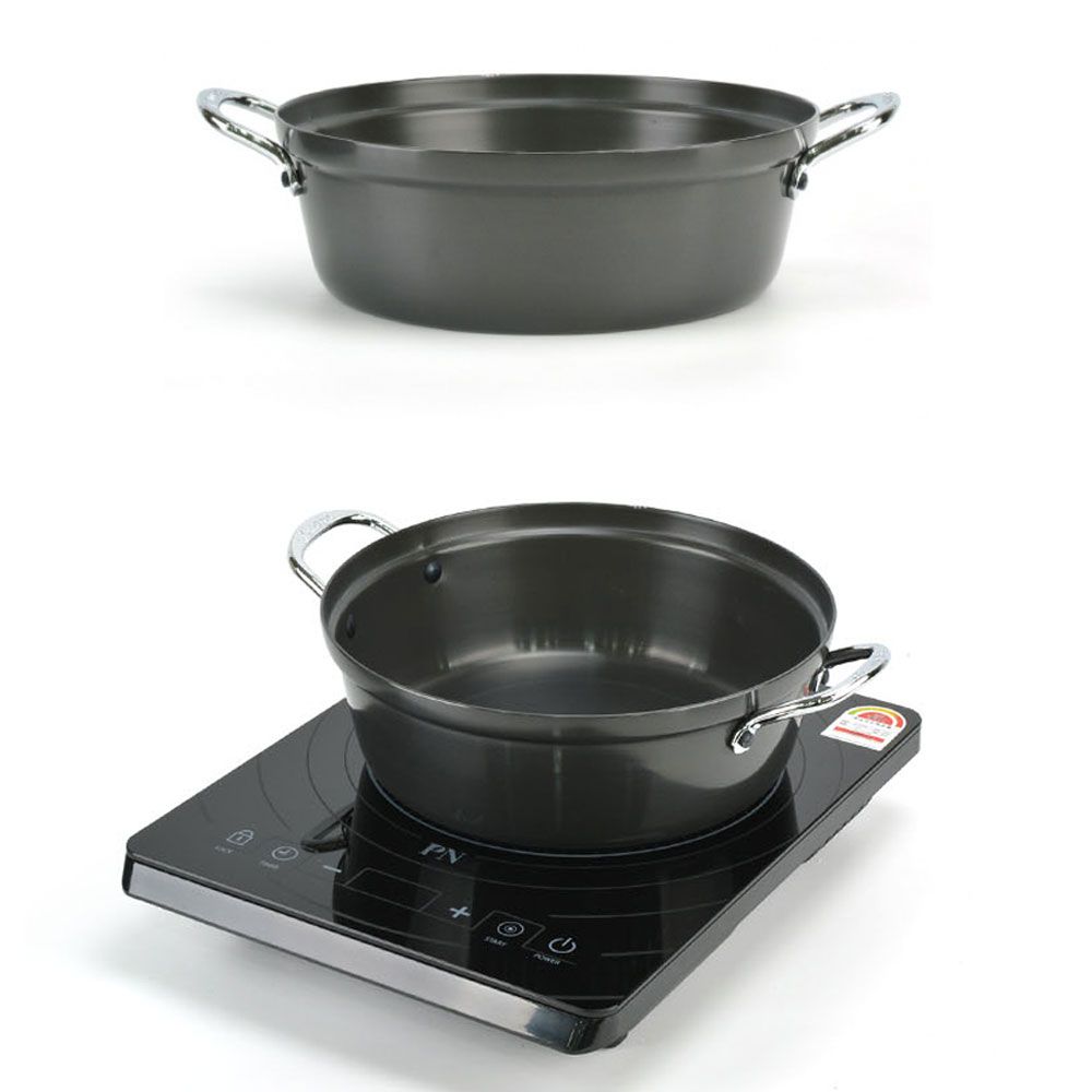칼국수 수제비 전골 찌개 인덕션 냄비 28cm 3호 : 성일상점