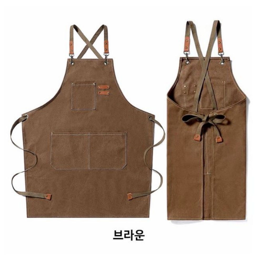 미대생선물 화가 앞치마 다용도 바리스타 : 미뇽컴퍼니