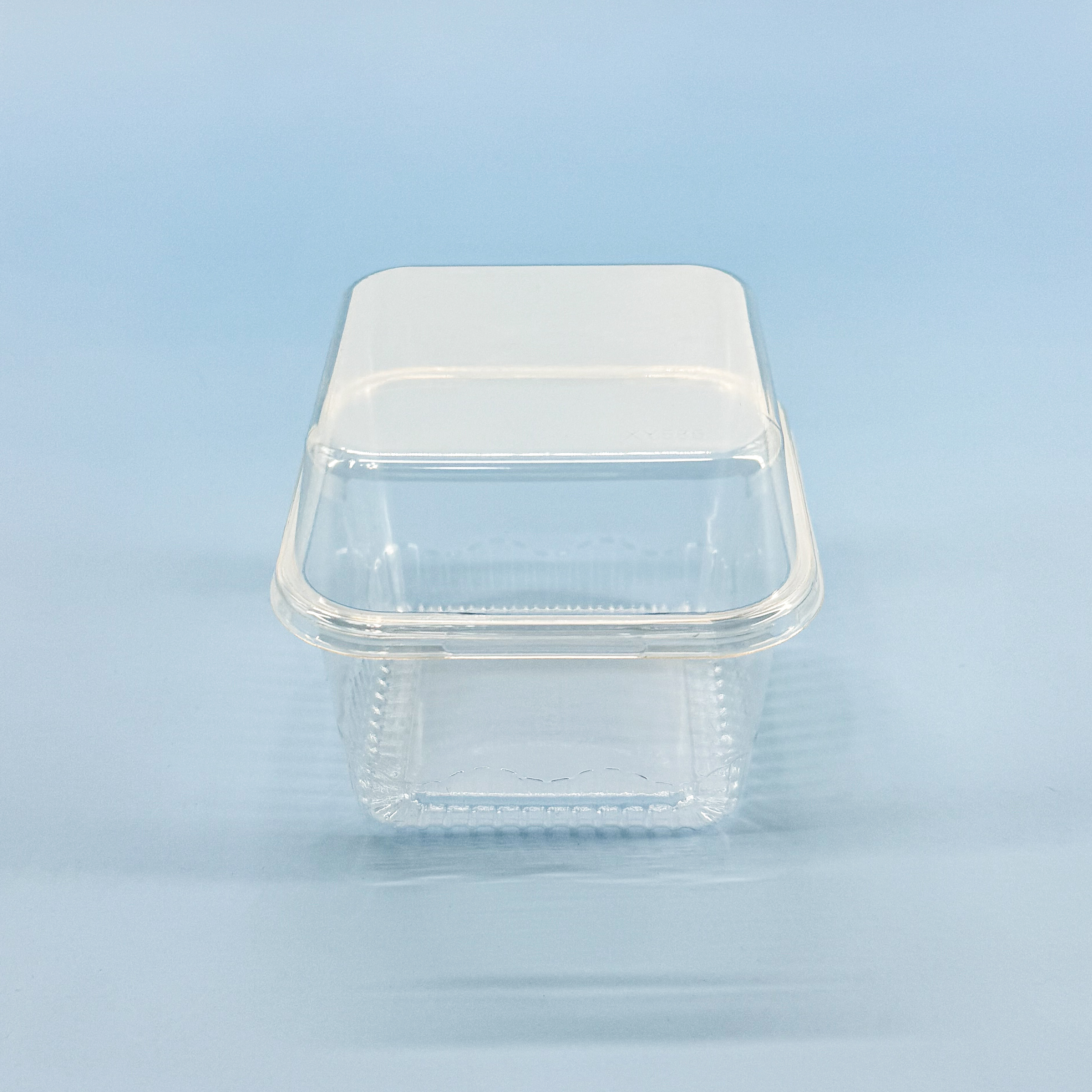 (100개입) 정담 보틀케이크용기 티라미수용기 컵과일 높은 뚜껑 사각용기 210ml : 정성을담은 정담