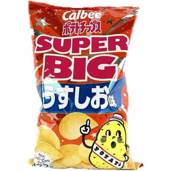 Calbee 감자칩 라이트 솔티드 472g166oz : 트리나인9