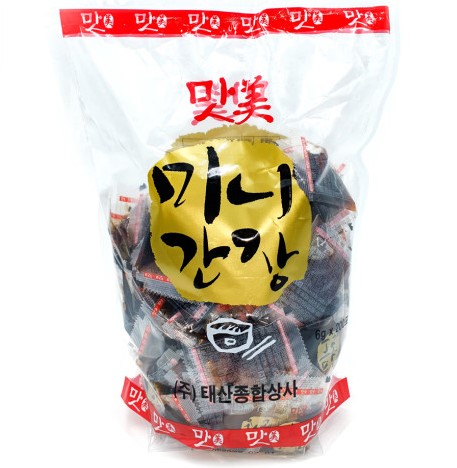 맛미 일회용 미니간장 6g X 200개 : 이가캔몰