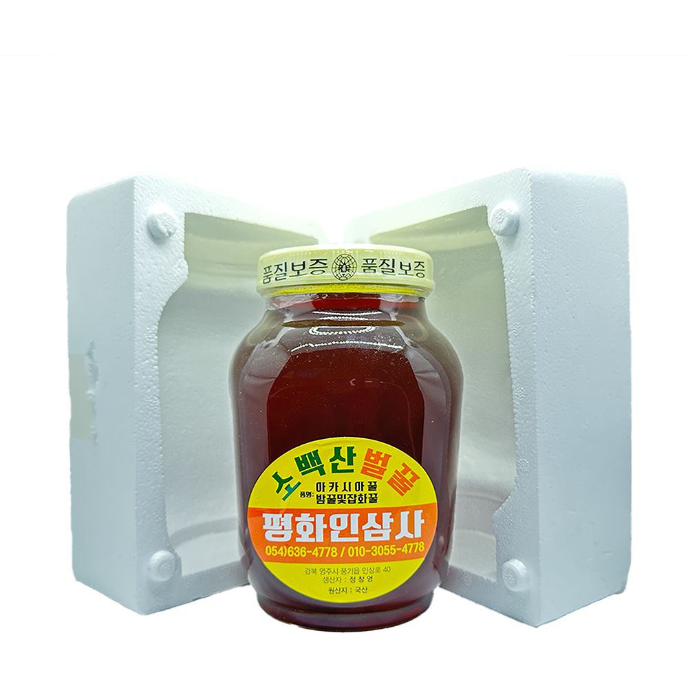 소백산 밤꿀 (100% 벌꿀) : 평화인삼사