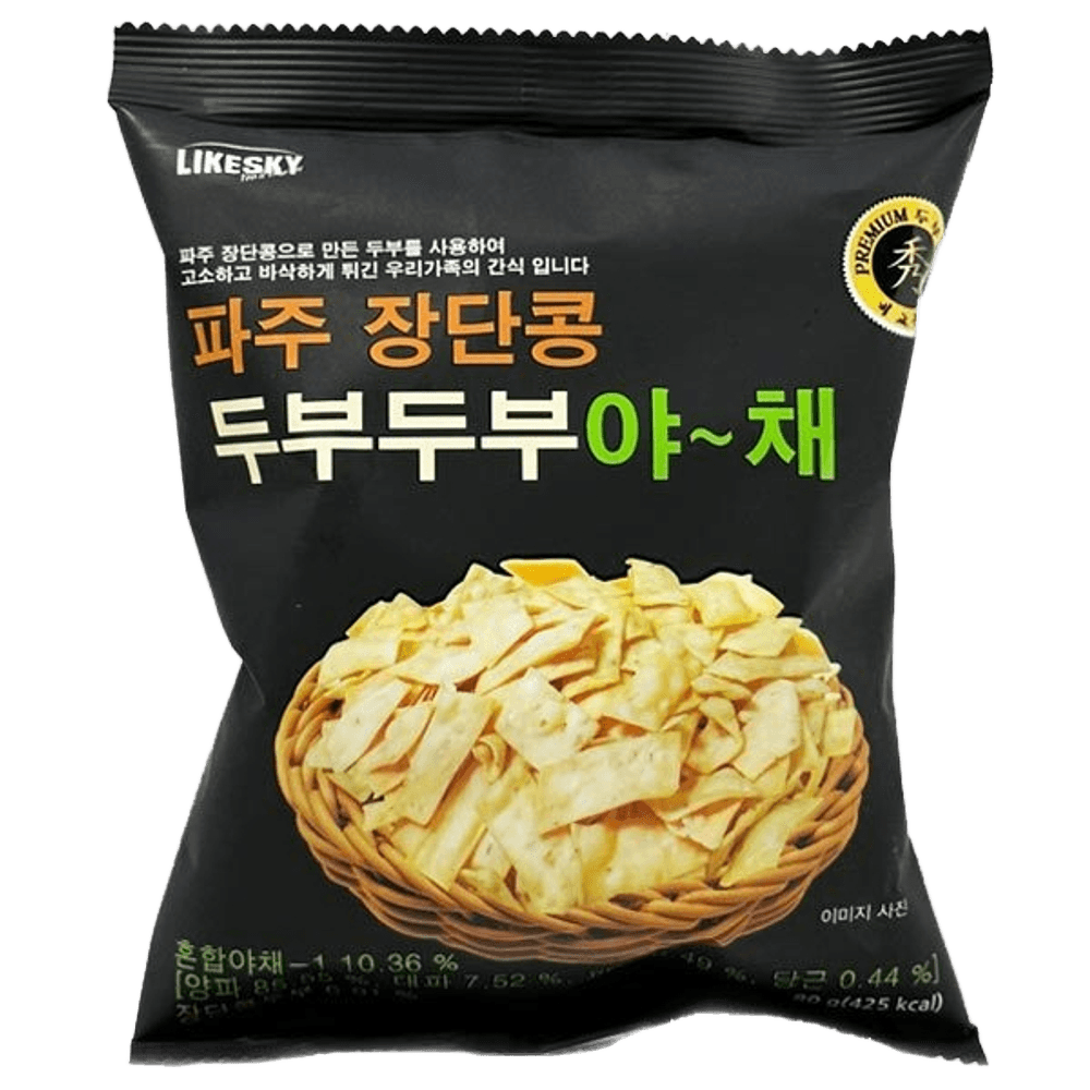 파주 장단콩 두부두부 야채 80g 과자 스낵 : 미담쇼핑