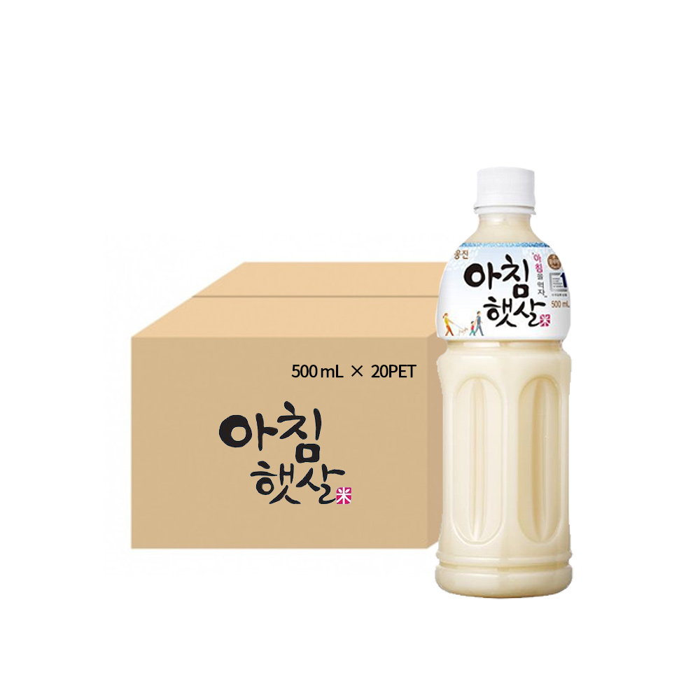 웅진 아침햇살 500ml 20펫 : 유니나몰