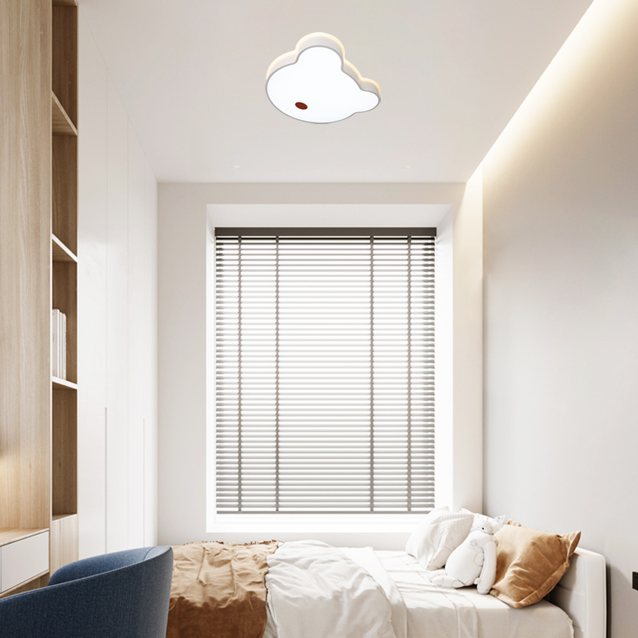 엔도리 LED 아이 방등 50W 방조명 어린이 방등 : 잇츠라이팅