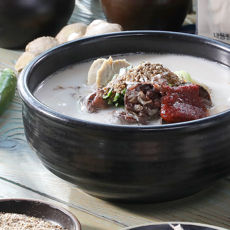 천안 병천 순대국 수육국밥 (육수3팩+순대/고기3팩 6인) : 병천아우내식품