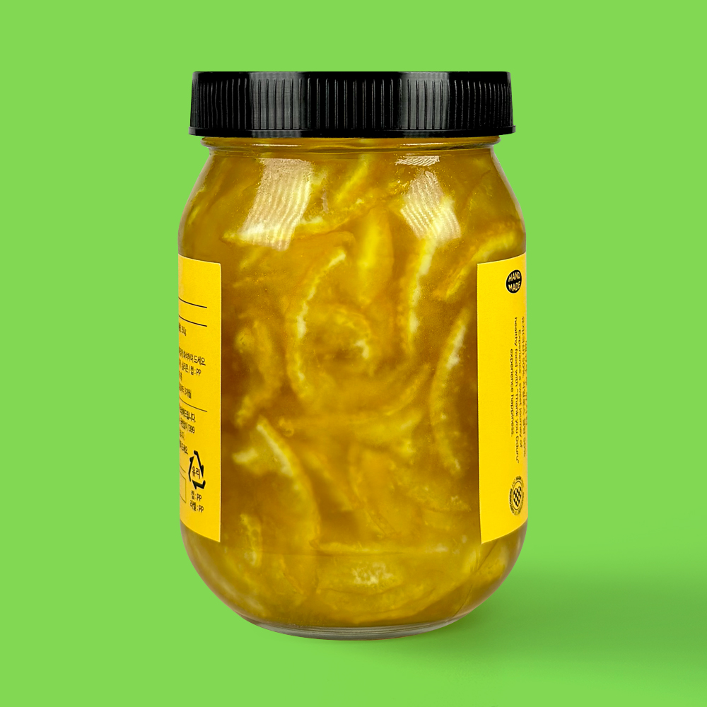 [유자청] 땡큐뚜루 과일청 350g 자일로스설탕 답례품 선물 : 땡큐뚜루